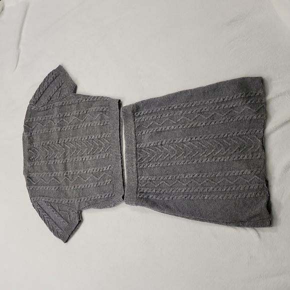 Fashion Nova Wool You Take Me There Gray Sweater Skirt Set M - Picture 3 of 9